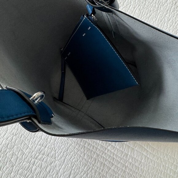 Proenza Schouler / white label Sullivan bucket Deep Blue Tote - Picture 10 of 13